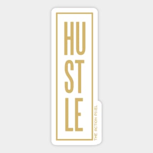 Hustle (Gold) Sticker